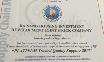 NDN đã vinh dự được Viện Doanh nghiệp Việt Nam trao giấy chứng nhận “Platinum Trusted Quality Supplier
